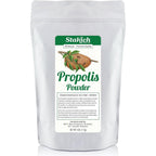 Stakich Bee Propolis Powder front view pouch packaging
