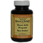 Durham's Bee Farm Queens Delight capsules front view bottle packaging