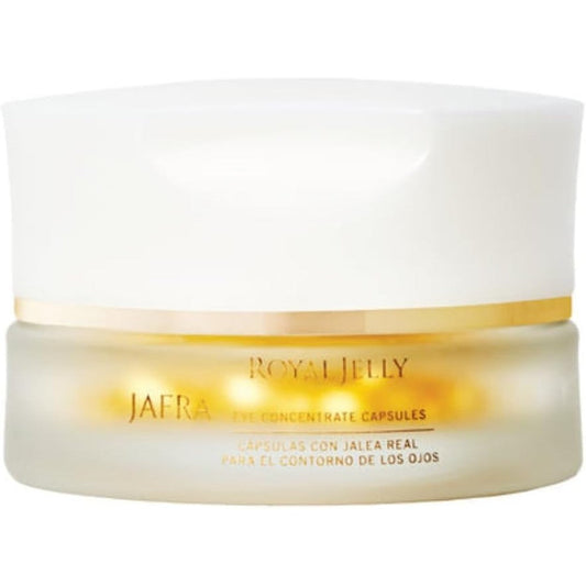 Jafra Royal Jelly Eye Concentrate Anti Aging Serum capsules jar front view