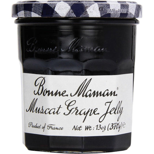 Bonne Maman Muscat Grape Jelly natural fruit spread thirteen ounce front view