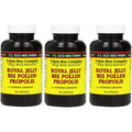 YS Organic royal jelly bee pollen propolis capsules front view