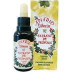 New Green Nutrition Apiario Silvestre Brazilian Green Propolis front view bottle and packaging