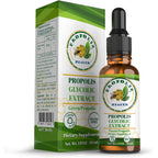 Propolis Health green propolis liquid extract 30 milliliters front view bottle