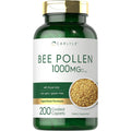 Carlyle Bee Pollen Complex 1000mg caplets front view bottle packaging