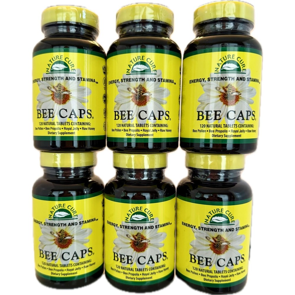 Nature Cure Original Bee Royal Jelly supplement front view