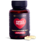 Sweetheart natural cholesterol support supplement front view bottle