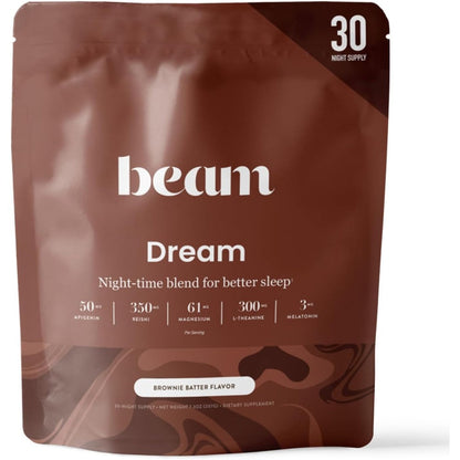 Beam Dream Sleep Powder front view pouch