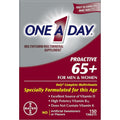 One A Day Proactive 65 Plus Multivitamin front view bottle packaging
