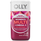 Olly Ultra Strength Women's Multivitamin front view bottle packaging