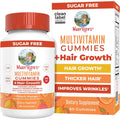 MaryRuth's Multivitamin and Hair Growth Gummies front view bottle packaging