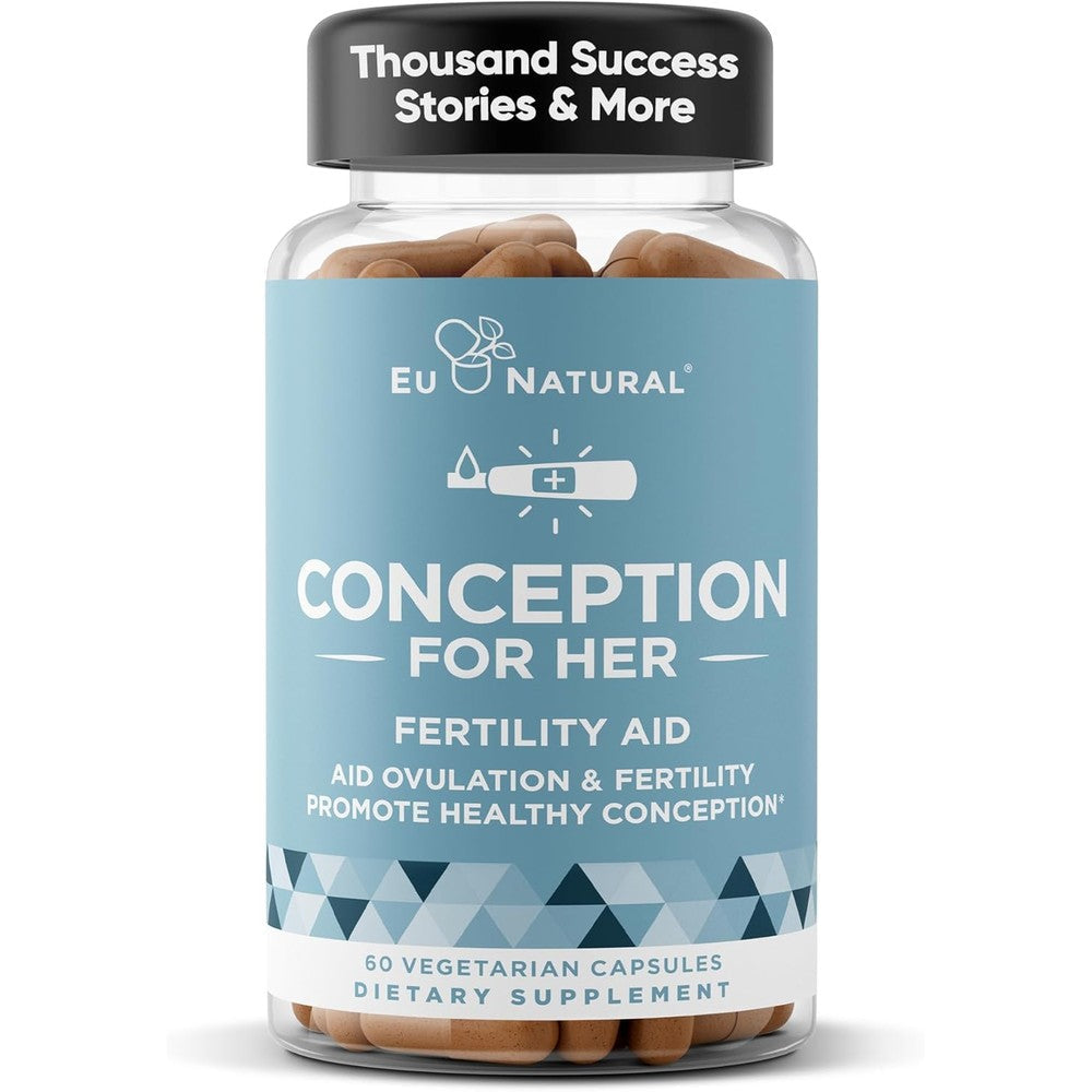 Eu Natural Conception For Her 60 capsules front view