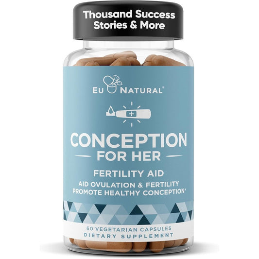Eu Natural Conception For Her 60 capsules front view