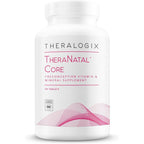 Theralogix TheraNatal Core preconception vitamin front bottle view with NSF certification seal