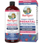 MaryRuth Organics Prenatal and Postnatal Liquid Multivitamin 32 fluid ounce bottle front view