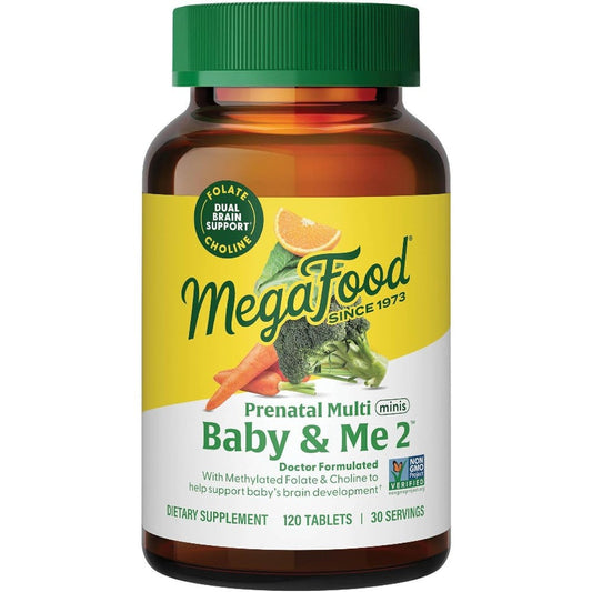 MegaFood Baby And Me 2 Prenatal Multi Minis front view