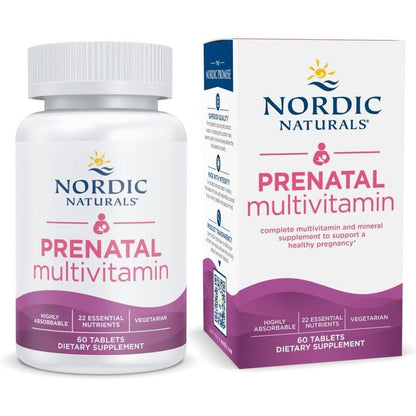 Nordic Naturals Prenatal Multivitamin front bottle view