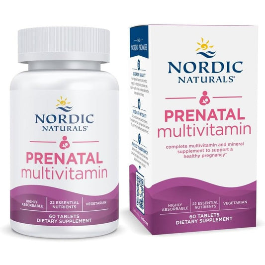 Nordic Naturals Prenatal Multivitamin front bottle view