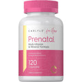 Carlyle Prenatal Vitamins 120 Capsules front view bottle