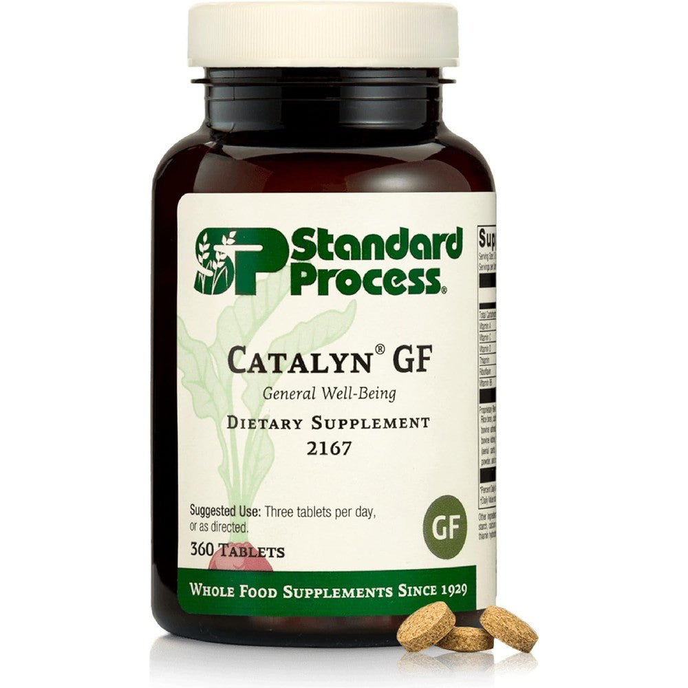 Standard Process Catalyn GF 360 Tablets front view bottle