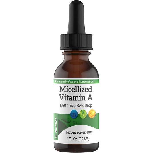 Great Lakes Nutrition Micellized Vitamin A front bottle view