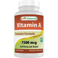 Best Naturals Vitamin A front view bottle packaging
