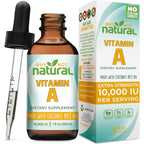 Why Not Natural Vitamin A Drops front view bottle and packaging