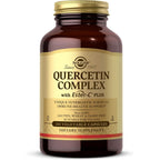 Solgar Quercetin Complex with Ester-C Plus front bottle view