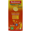 Redoxon Vitamin C zinc effervescent tablets front view package