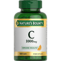 Natures Bounty Vitamin C 1000mg front view bottle caplets supplement