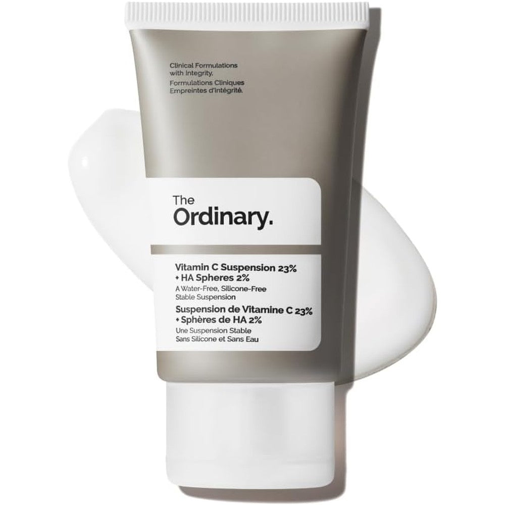 The Ordinary brightening serum tube back label details