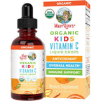 MaryRuth's organic kids vitamin c liquid drops bottle front view