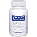 Pure Encapsulations Vitamin D3 125 mcg bottle front view supplement