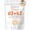 Micro Ingredients Vitamin D3 K2 Front Pouch View