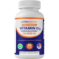 Vitamatic Vitamin D3 50000 IU front view bottle supplement