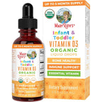 MaryRuth Organics infant and toddler vitamin d3 drops front view bottle
