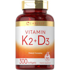 Carlyle Vitamin K2 D3 supplement bottle front view