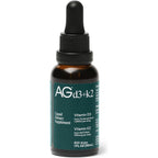 AG1 Vitamin D3 and K2 liquid drops bottle front view supplement