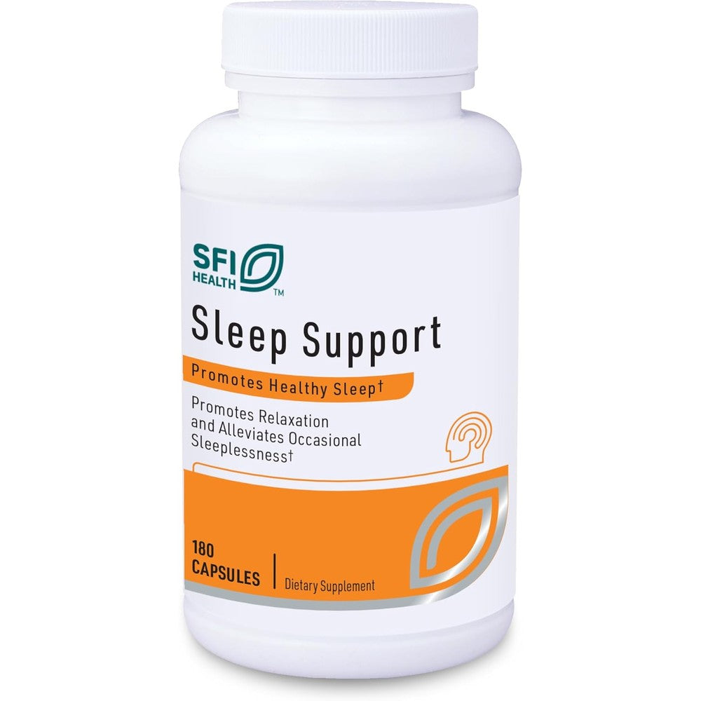 SFI Health Klaire Labs Stress Support Complex 180 capsules front bottle view.