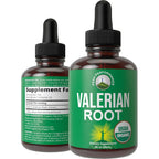 Peak Performance Organic Valerian Root Drops front view showing organic certification label