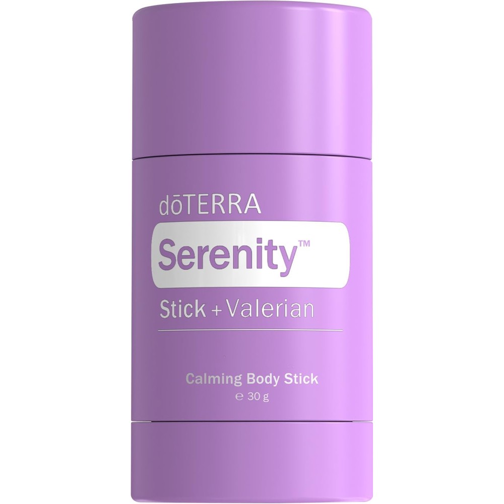 DoTERRA Serenity Stick Plus Valerian thirty grams front view sleep support balm
