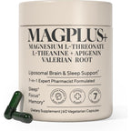 Plus Ultra Magplus Magnesium L Threonate bottle front view showcasing the premium sleep and brain supplement label.
