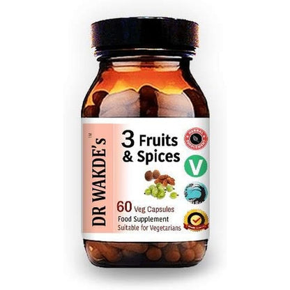 Dr Wakde's 3 Fruits And Spices Digestive Support Front View
