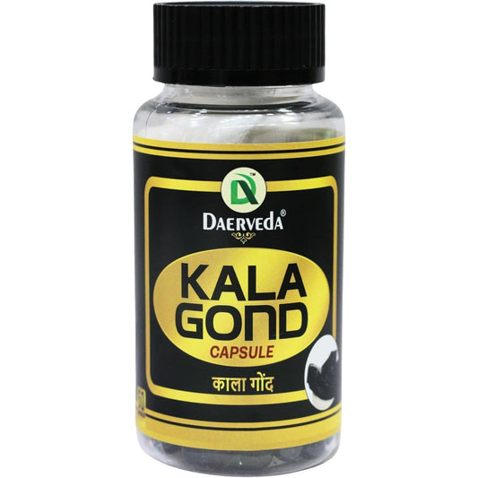 Daerveda Dev Ayurveda Kala Gond and Jatamansi 60 Capsules front view