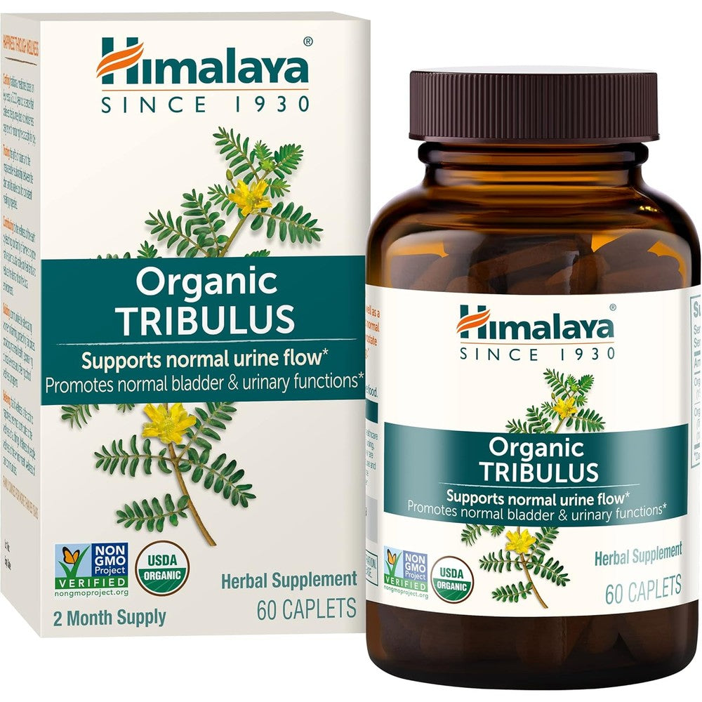 Himalaya Organic Tribulus Terrestris front view packaging