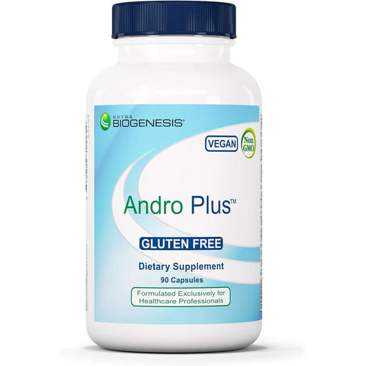 Nutra BioGenesis Andro Plus 90 vegetarian capsules front view