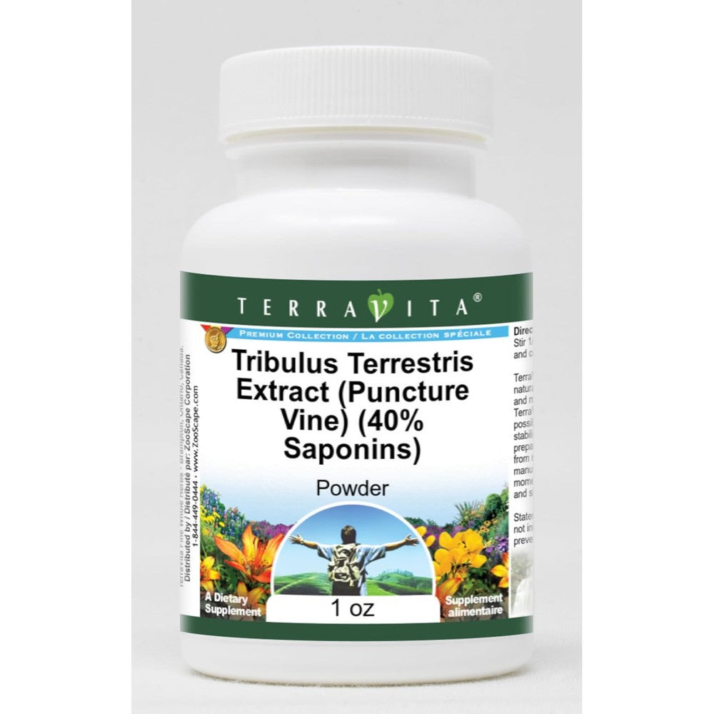 Terravita Tribulus Terrestris Extract Powder front view