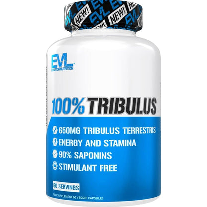 Evlution Nutrition Pure Tribulus Terrestris 90 capsules bottle front view