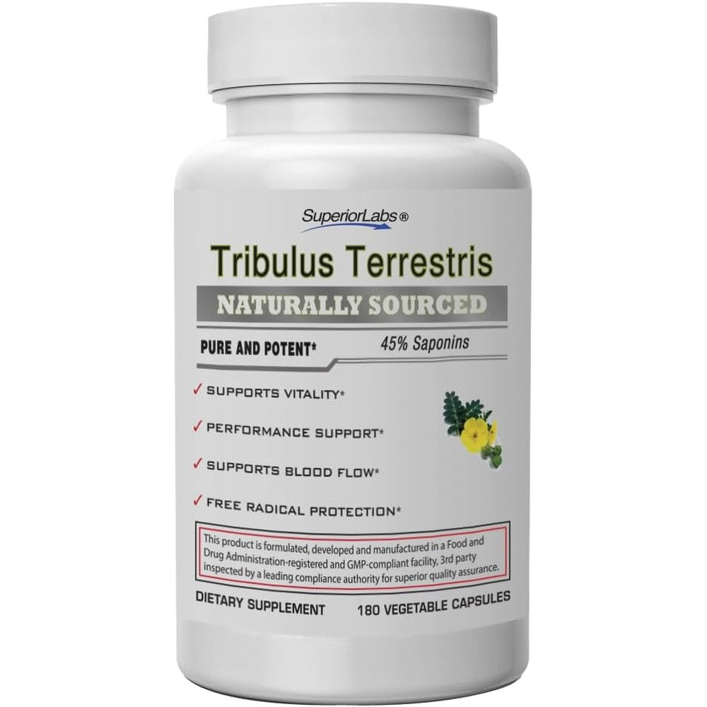 Superior Labs Tribulus Terrestris 1500mg front view