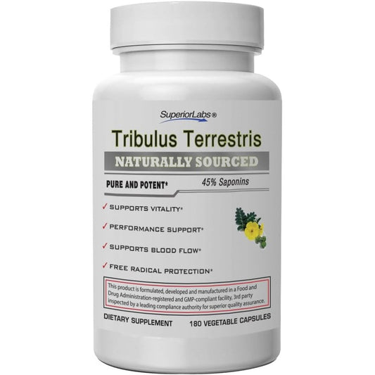 Superior Labs Tribulus Terrestris 1500mg front view