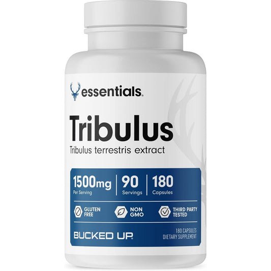 Bucked Up Tribulus 1500mg Essentials front view